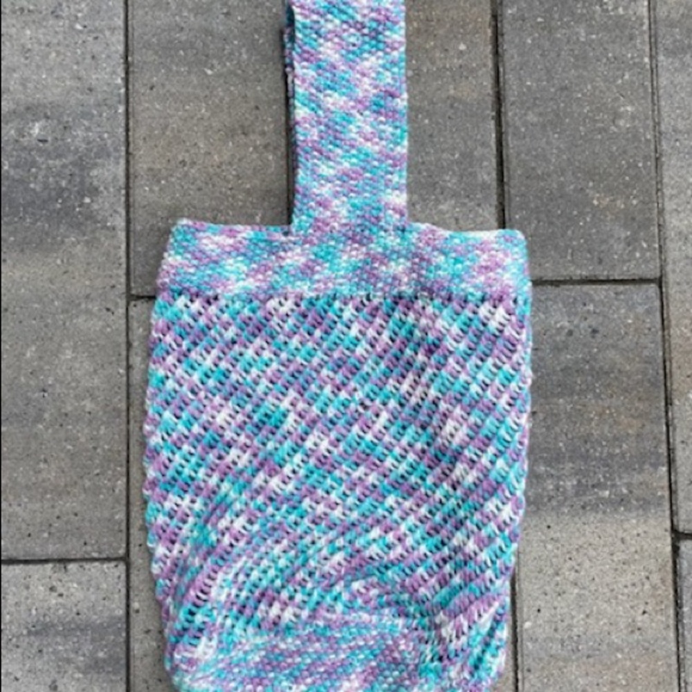 Handmade Knitted Shopping Bag/Tote